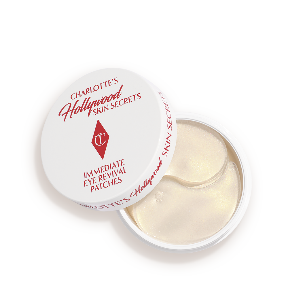 60 EYE PATCHES CHARLOTTE'S HOLLYWOOD SKIN SECRETS IMMEDIATE EYE REVIVAL PATCHES