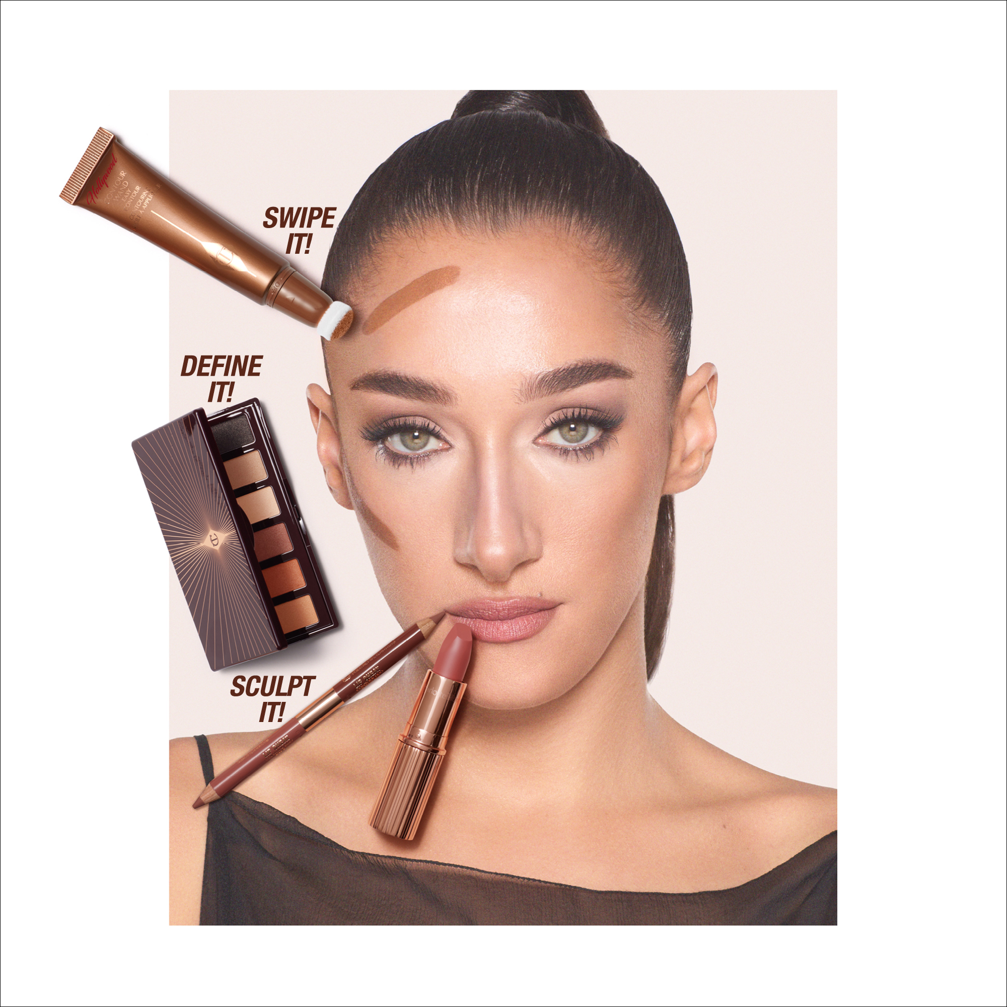 CHEEK KIT SUPER NUDES SCULPT & SHAPE PRECISION CONTOUR KIT - Image 6