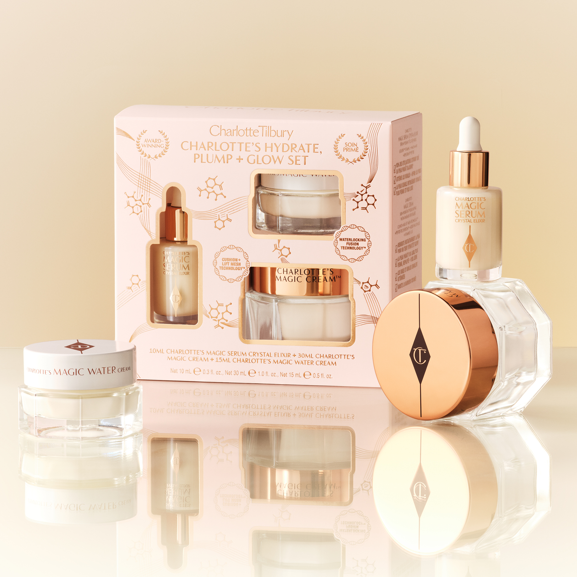 SKINCARE KIT CHARLOTTE'S HYDRATE PLUMP & GLOW SET - Image 4