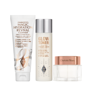 SKINCARE KIT CHARLOTTE’S MAGIC MINI CLEANSE, TONE & GLOW SET