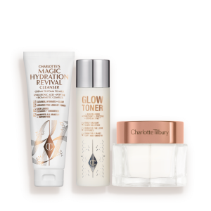 SKINCARE KIT CHARLOTTE’S MAGIC CLEANSE, TONE & GLOW SET