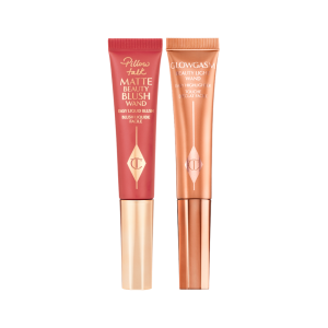 CHEEK KIT PILLOW TALK GLOW & BLUSH BEAUTY WAND KIT