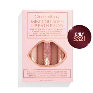 LIMITED EDITION LIP KIT MINI COLLAGEN LIP BATH ICONS