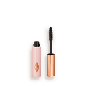 SUPER BLACK 4ML TRAVEL PILLOW TALK PUSH UP LASHES! MASCARA